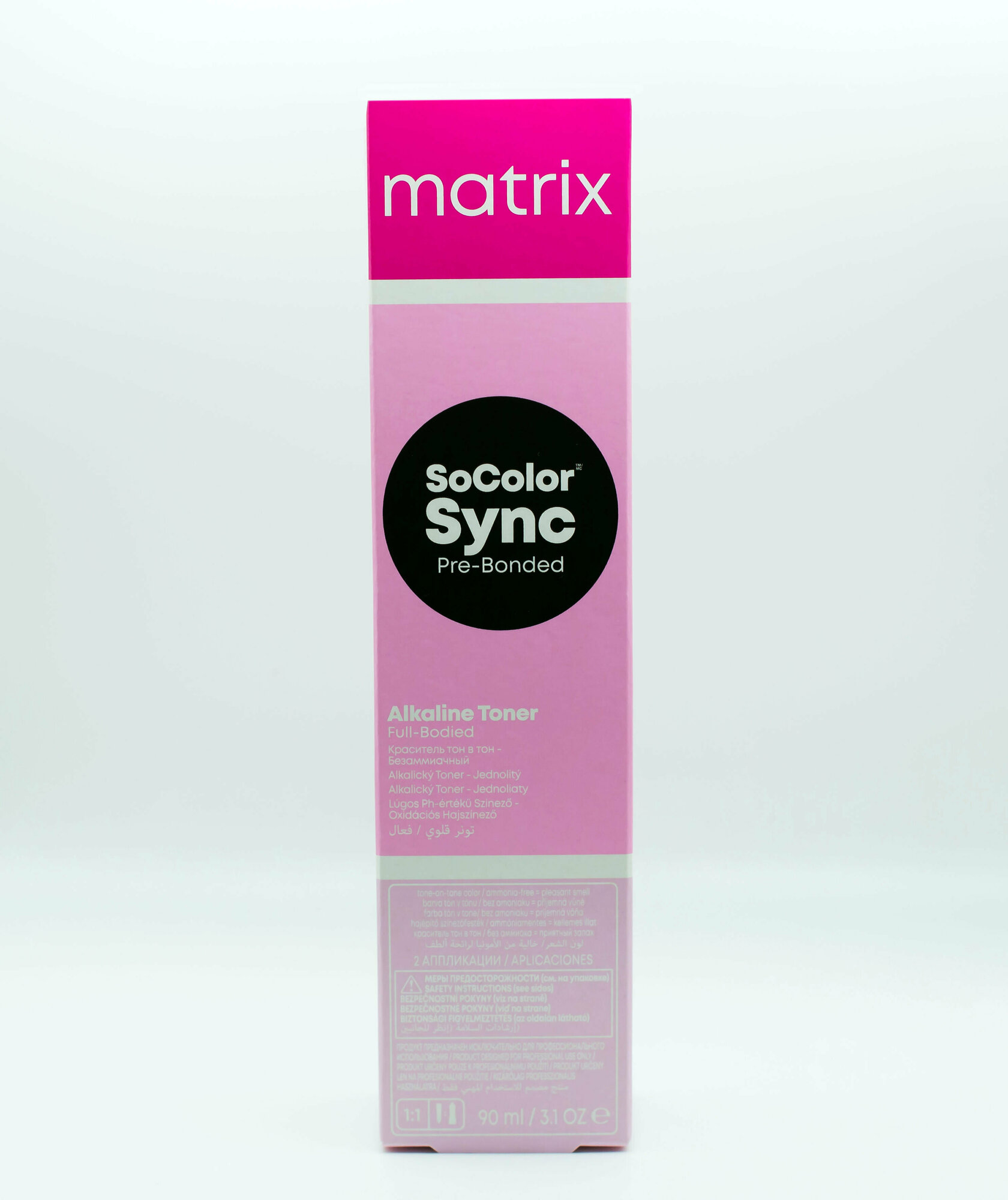 Безаммиачный краситель MATRIX SoColor Sync Pre-Bonded Натуральные оттенки, 90 мл 7AA СоколорСинк - фотография № 12