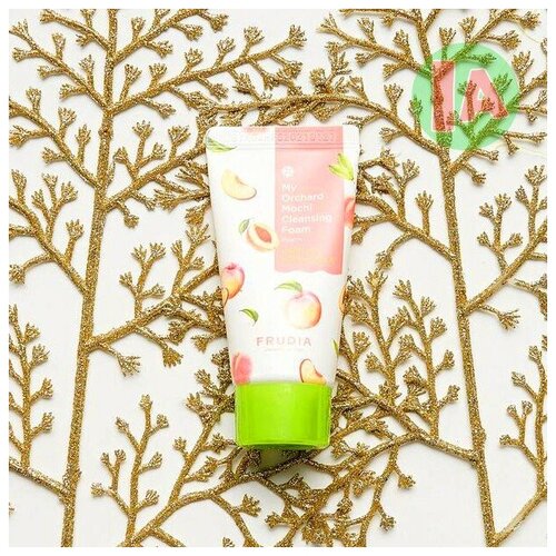 FRUDIA Корейская пенка очищающая с персиком - Frudia My Orchard Mochi Cleansing Foam Peach - 30 мл