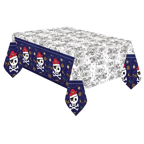 Скатерть бумажная Карта Пирата, 120 х 180 см