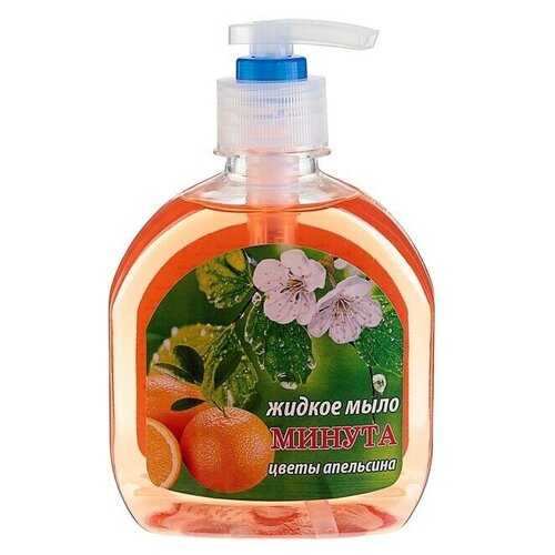 Жидкое мыло с дозатором Цветы апельсина , 300 г