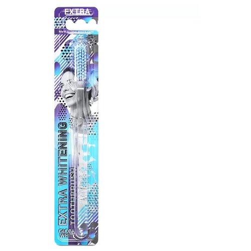 GLOBAL WHITE Зубные щетки Зубная щётка Экстра отбеливающая Extra Whitening