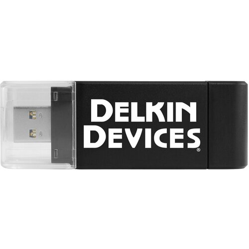 Картридер Delkin Devices USB 3.0 Dual Slot microSD/SD Reader картридер delkin devices usb 3 2 cfexpress type b sd card reader