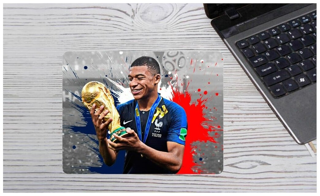 Коврик Kylian Mbappe Lottin, Килиан Мбаппе Лоттен для мышки №18