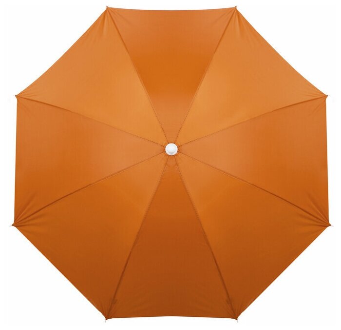 Зонт пляжный «Классика» с механизмом наклона, d=210 cм, h=200 см, микс - фотография № 4