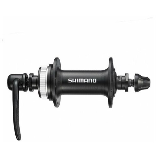 Велосипедная втулка Shimano передняя HB-RM35 C. LOCK, 36H, с эксцентриком, чёрная, без упаковки