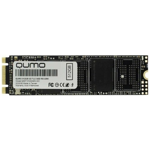 Накопитель SSD 512Gb QUMO Novation 3D OEM (Q3DT-512GAEN-M2)