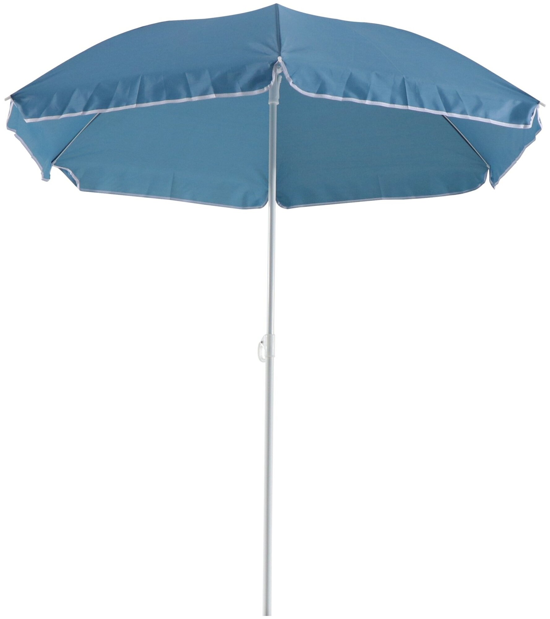 Пляжный зонт ø180 h185 см синий - фотография № 1
