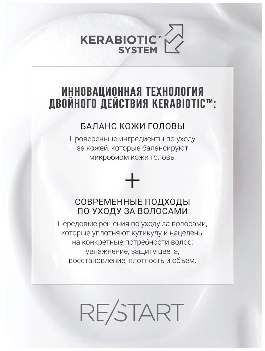 Revlon Restart Recovery: Мицеллярный шампунь для поврежденных волос (Restorative Micellar Shampoo), 250 мл