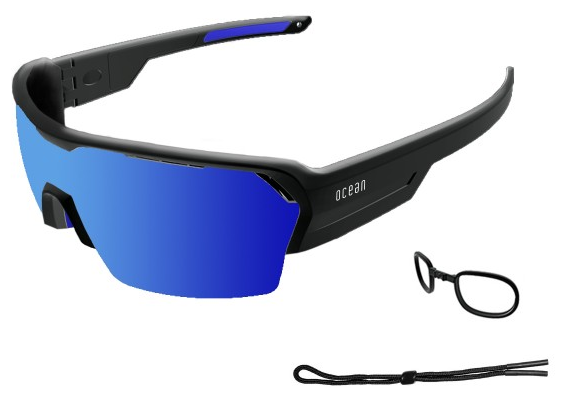 Солнцезащитные очки OCEAN  OCEAN Race Black / Revo Blue Polarized lenses
