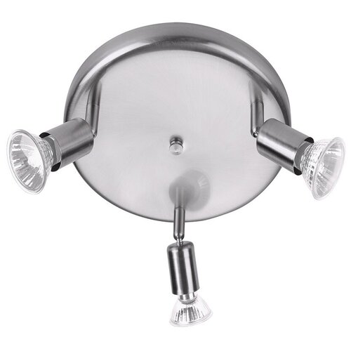 Спот MUNCHEN-3 никель круг 3хGU10x50W