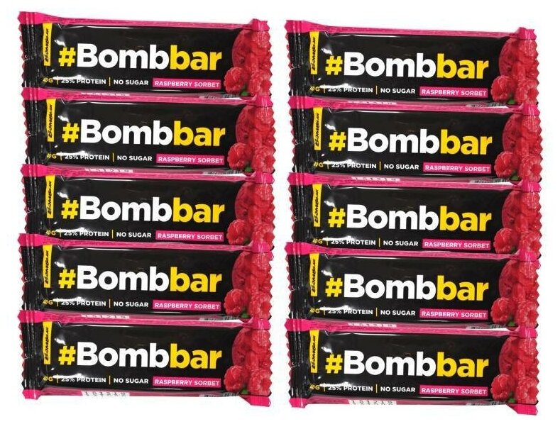 Bombbar      ,  10x40 ( ) /  protein bar    