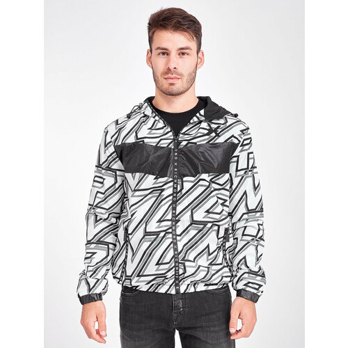 фото Куртка , размер 54, белый, черный richmond