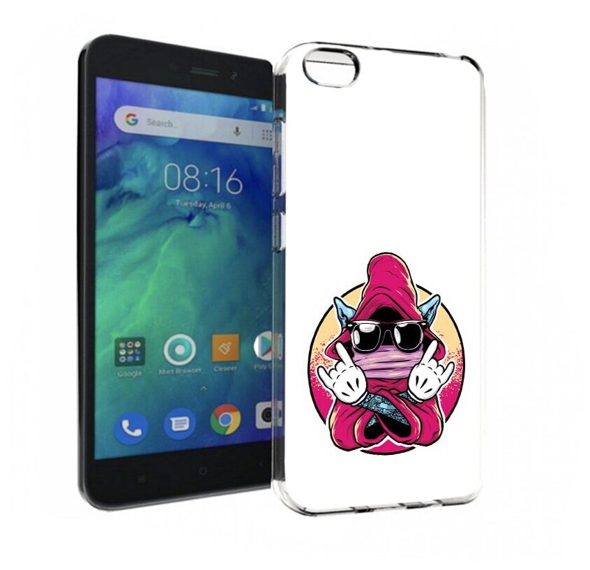 Чехол задняя-панель-накладка-бампер MyPads йоу для Xiaomi Redmi Go противоударный