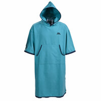 Пончо для вейкборда, водных лыж, водных видов спорта Aqua Marina micro-fabric change poncho aqua, размер XL