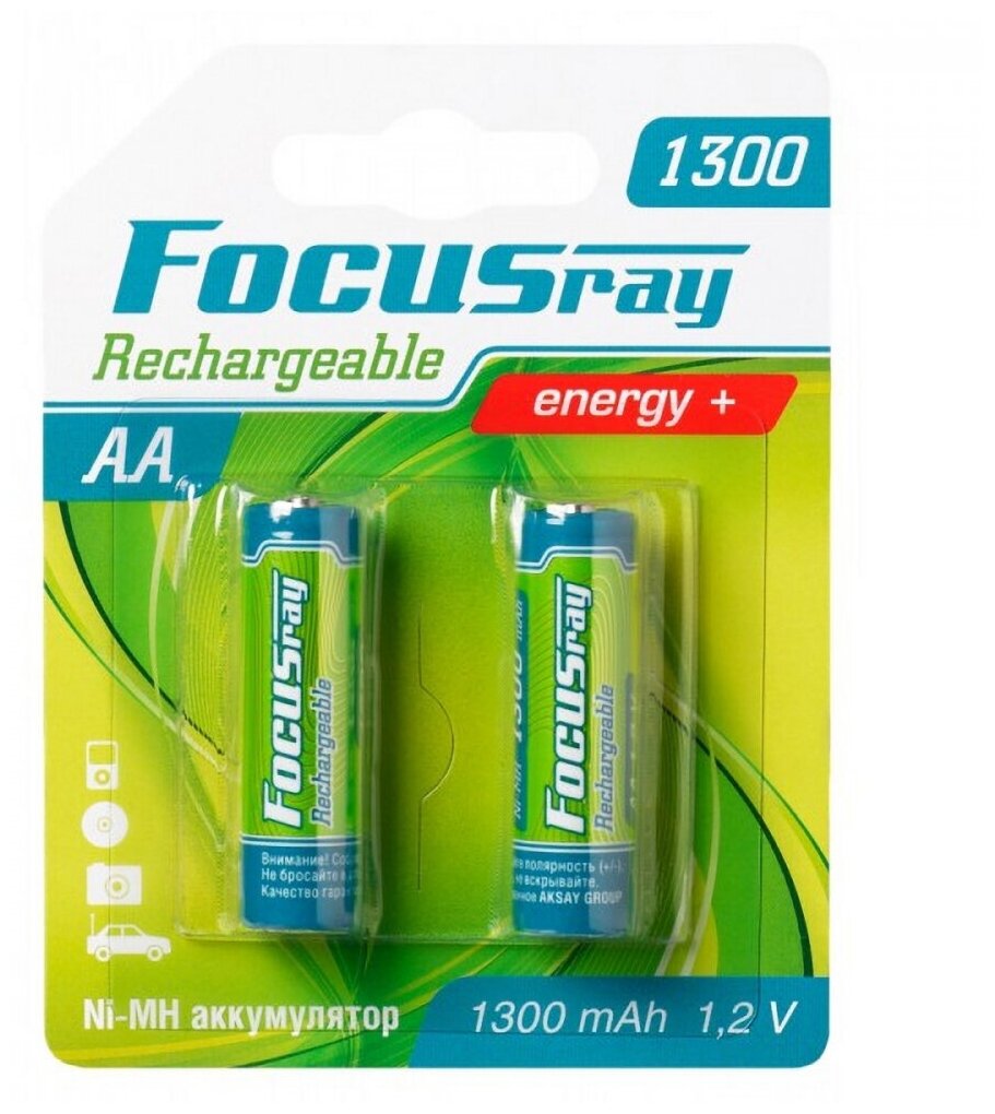 Аккумулятор FOCUSray 1300mAH AA 2/24/288