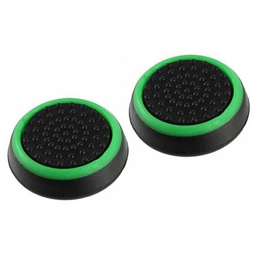 Накладки на стики для геймпада низкие Кант ЧерныйЗеленый 2 шт PS3PS4Xbox 360Xbox One 139000₽