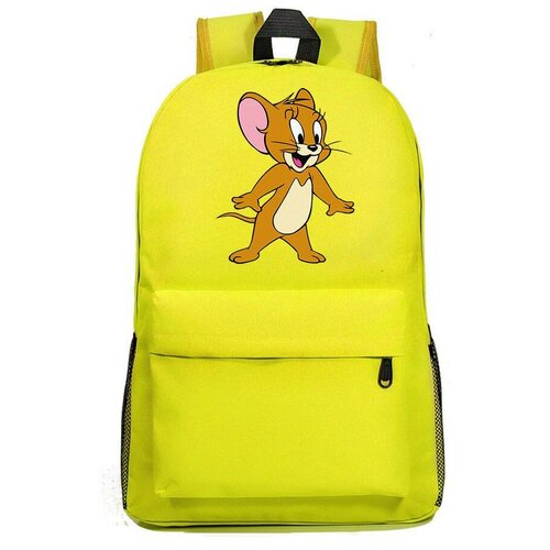 Рюкзак Мышонок Джерри (Tom and Jerry) желтый №1 рюкзак мышонок джерри tom and jerry оранжевый 1