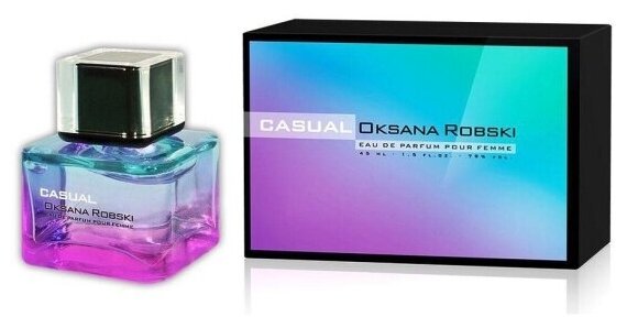 Женская парфюмерная вода Brocard Oksana Robski Casual, 45 мл