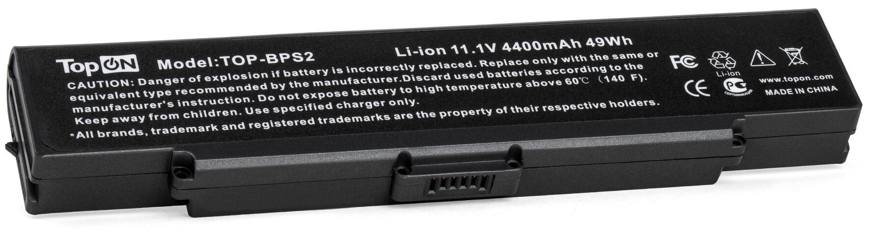 Аккумулятор для ноутбука Sony VGN-FE, VGN-FJ, VGN-FS, VGN-FT Series. 10.8V 4400mAh 48Wh. PN: VGP-BPS2C, CS-BPS2.