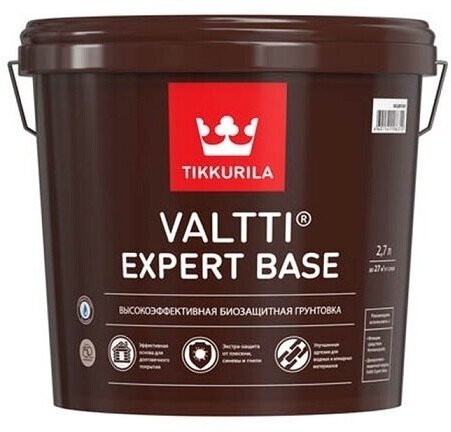Грунт-антисептик Tikkurila Valtti Expert Base 2,7 л