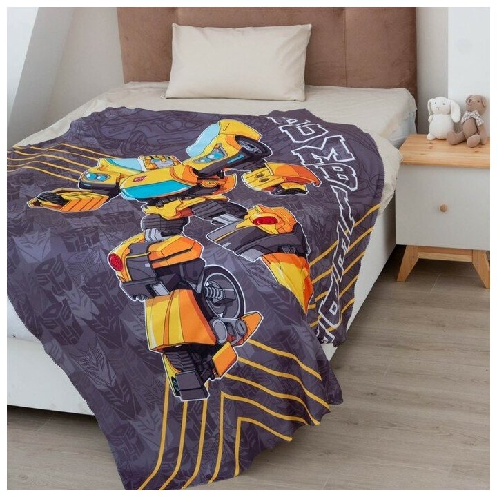 фото Плед "Transformers" 1,5 сп, 140х210 см, 100% п/э