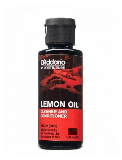 Planet Waves PW-LMN Lemon Oil Лимонное масло для ухода за накладкой грифа