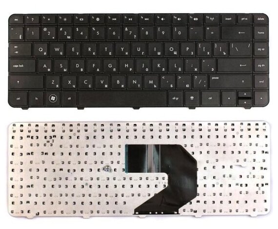 Клавиатура для ноутбука AMPERIN HP Pavilion G4 G4-1000 G6 G6-1000 CQ43 CQ57 CQ58 430 630 635 черная