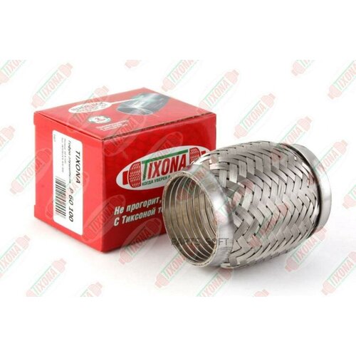 TIXONA P60100 Гофра 60/100 (AISI 304 with interlock) Tixona P60100