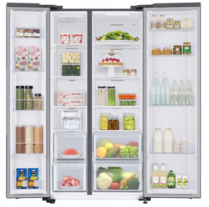 Холодильник Side by Side Samsung RS 66A8100S9 652L - фотография № 5