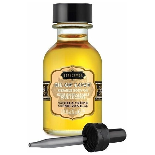 Масло для ласк с ароматом ванили Oil of Love Vanilla Creme - 22 мл.