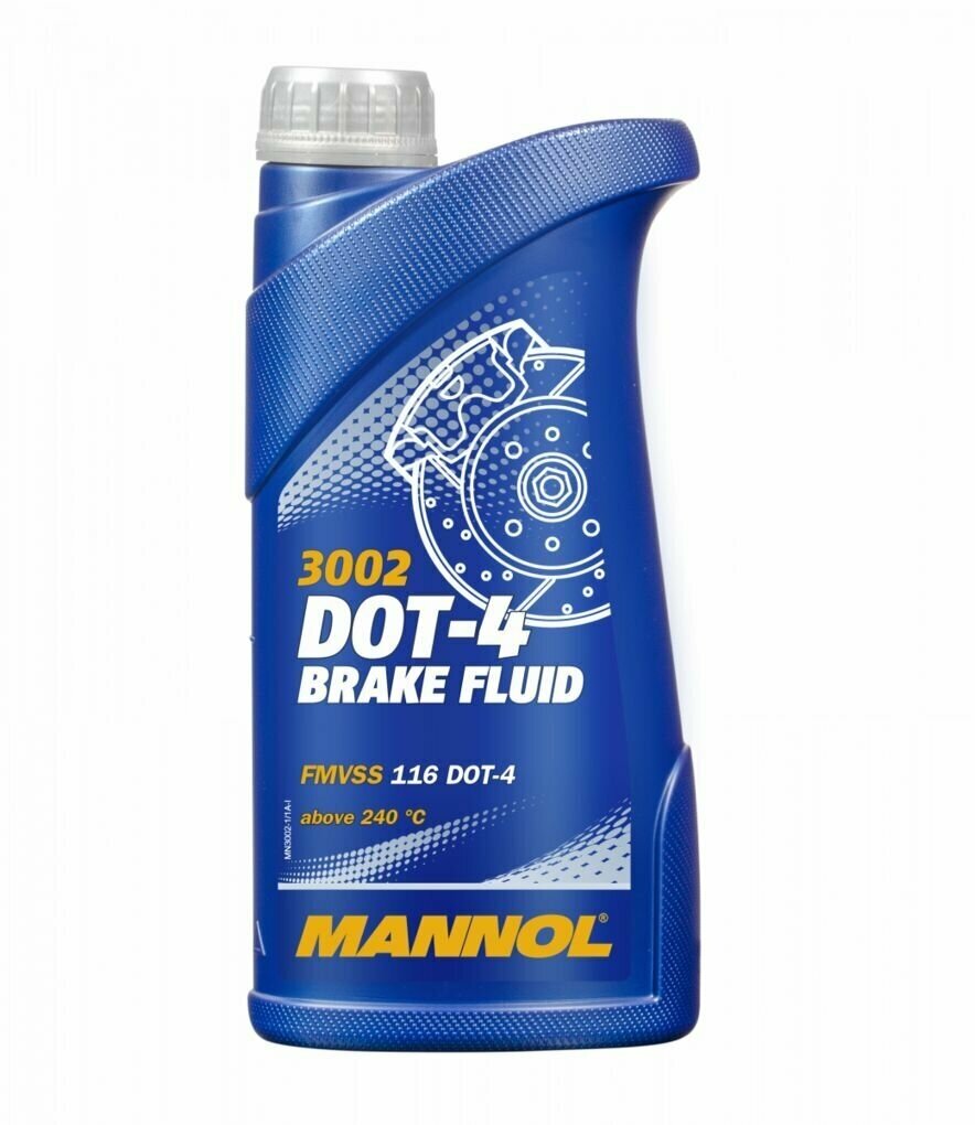 Жидкость Тормозная Mannol Brake Fluid Dot4 0.91 Л 8941 MANNOL арт. 8941
