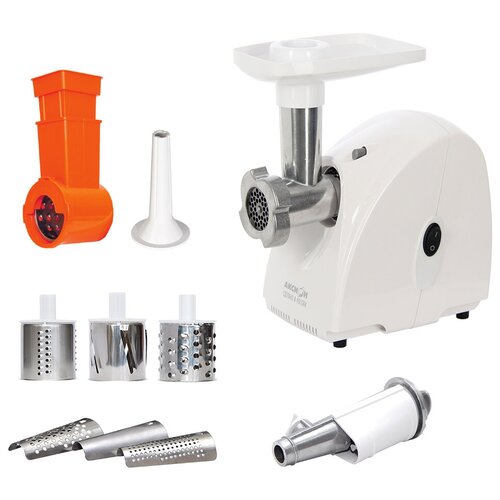 Мясорубка аксион М3202 белый овощерезка соковыж 631500₽