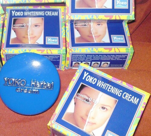 Концентрированный осветляющий крем с коэнзимом Q10 от Yoko 4гр