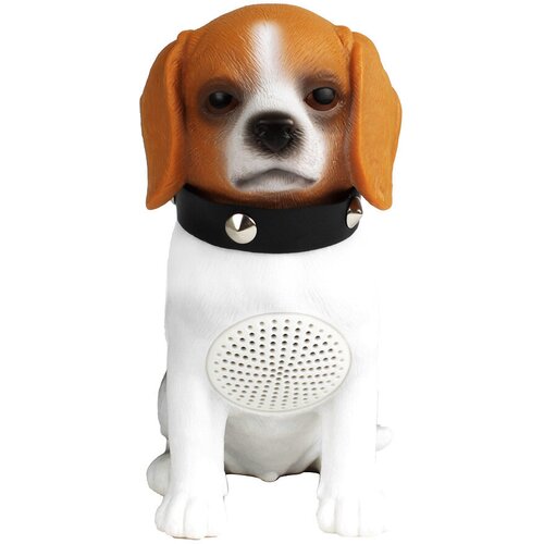 Музыкальная беспроводная Bluetooth колонка собака бигль 18 см, DOG BEAGLE CH-M241