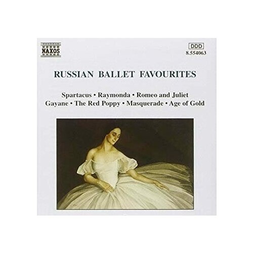 V/C-Russian Ballet Favourites*Khachaturian Glazunov Gliere Prokofiev- Naxos CD Deu (Компакт-диск 1шт)