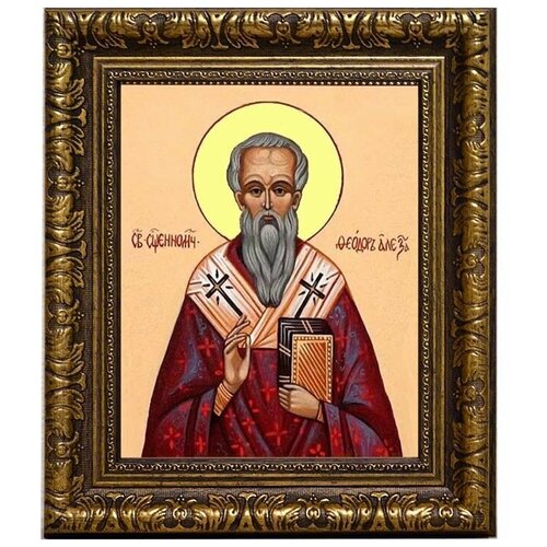Феодор Александрийский, архиепископ, священномученик. Икона на холсте.