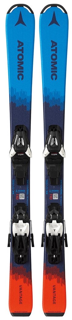 Горные лыжи Atomic Vantage JR + C 5 GW Blue/Red (100-120) (21/22) (100)