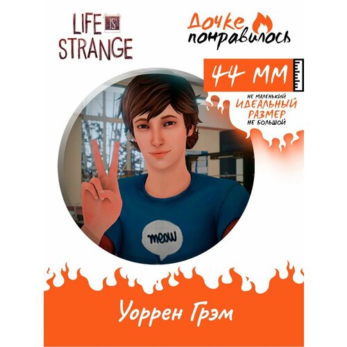 Значки на рюкзак Life is Strange набор игра Жизнь странная