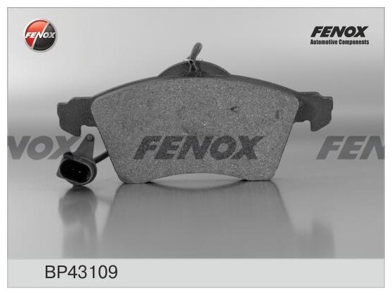 Дисковые тормозные колодки передние Fenox BP43109 для Volkswagen Transporter (4 шт.)