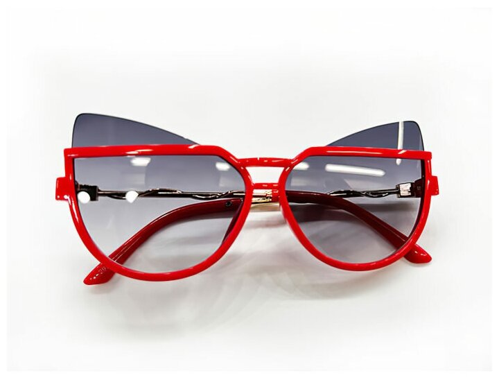 фото Lukky Fashion Солнцезащитные очки для подростков и взрослых "НеоКошки"