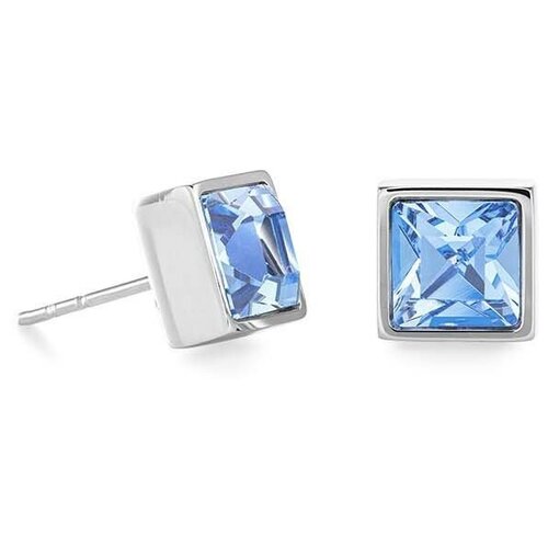 Пусеты Light Blue-Silver 0500/21-0741 Coeur de Lion