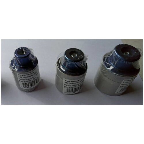 Комплект парных насадок для паяльника полипропиленовых труб DN202532 мм синий тефлон Dytron Чехия 400000₽