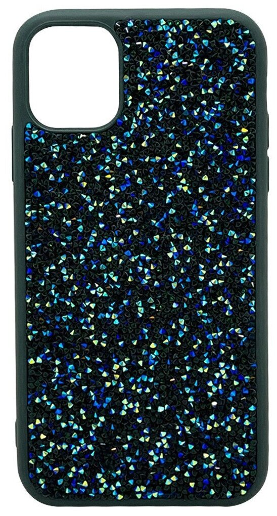 Чехол iGrape со стразами для iPhone 11 Pro Max (Сосновый лес)