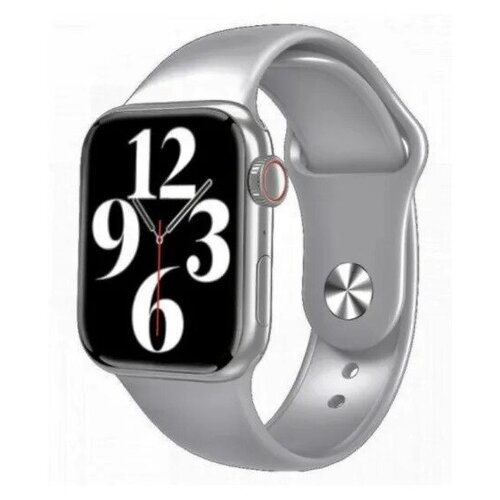 Умные часы HW56 Plus KUPLACE Smart watch HW56 Plus HW56 с активной кнопкой и беспроводной зарядкой серый 299900₽