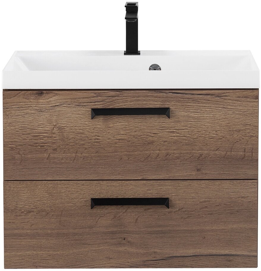 BelBagno База под раковину подвесная с двумя выкатными ящиками BelBagno AURORA-800-2C-SO-RT