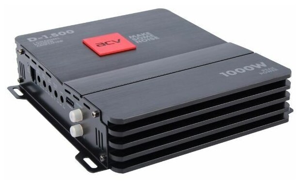 Автомобильная усилитель ACV D-1.500 1х500 Вт, черный