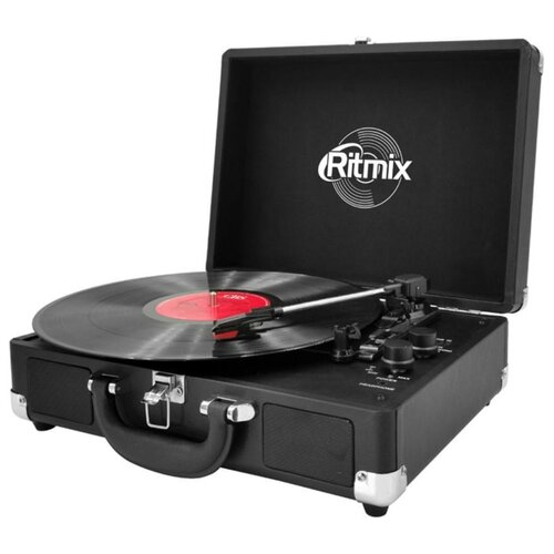 Виниловый проигрыватель Ritmix LP-120B черный