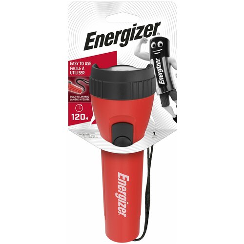 фото Фонарь enrg для дома plastic light(lc1l2d1) 2d. дальн. 40м. (без батарей).120h energizer