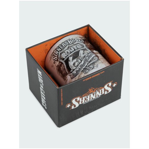 Кружка керамическая SINNER's BONES ROUTE 66