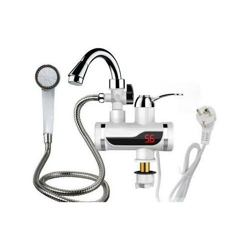 Проточный водонагреватель с душем Instant Electric Heating Water Faucet Shower 238000₽